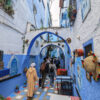 Vue panoramique de Chefchaouen Maroc